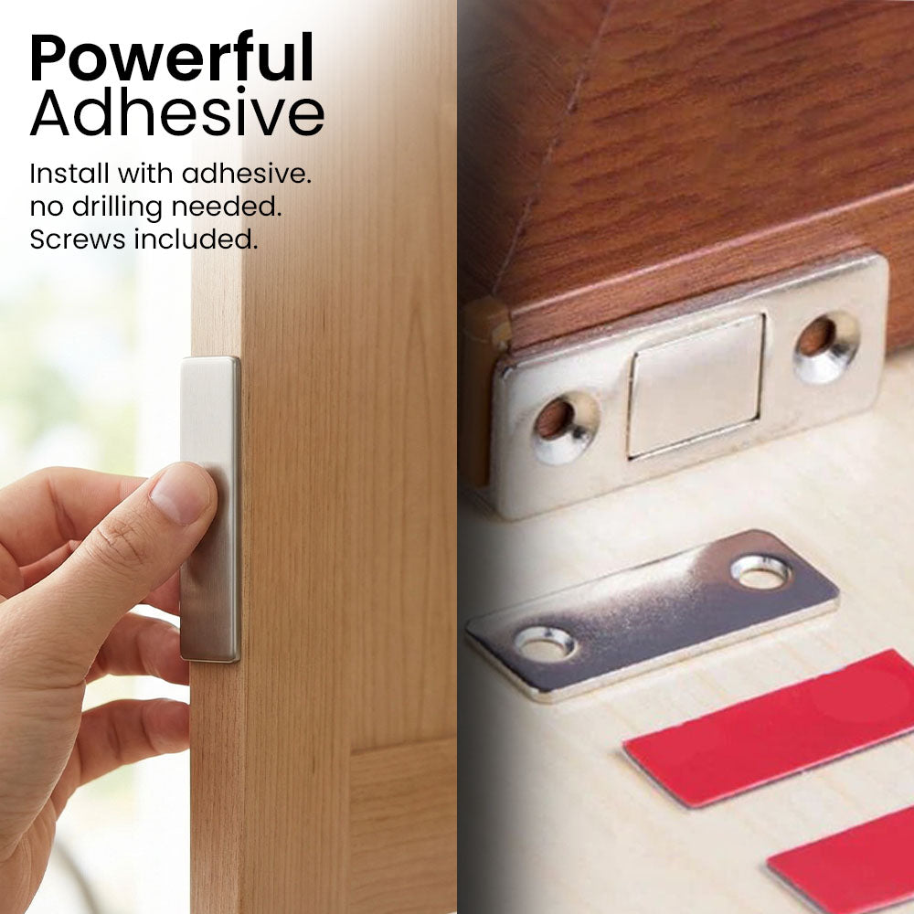 Kalveria® Ultra-Thin Invisible Cabinet Door Magnets