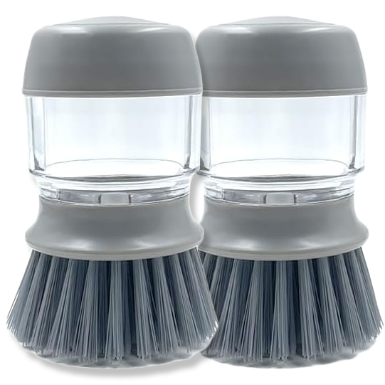 Kalveria® Dish Brush with Soap Dispenser