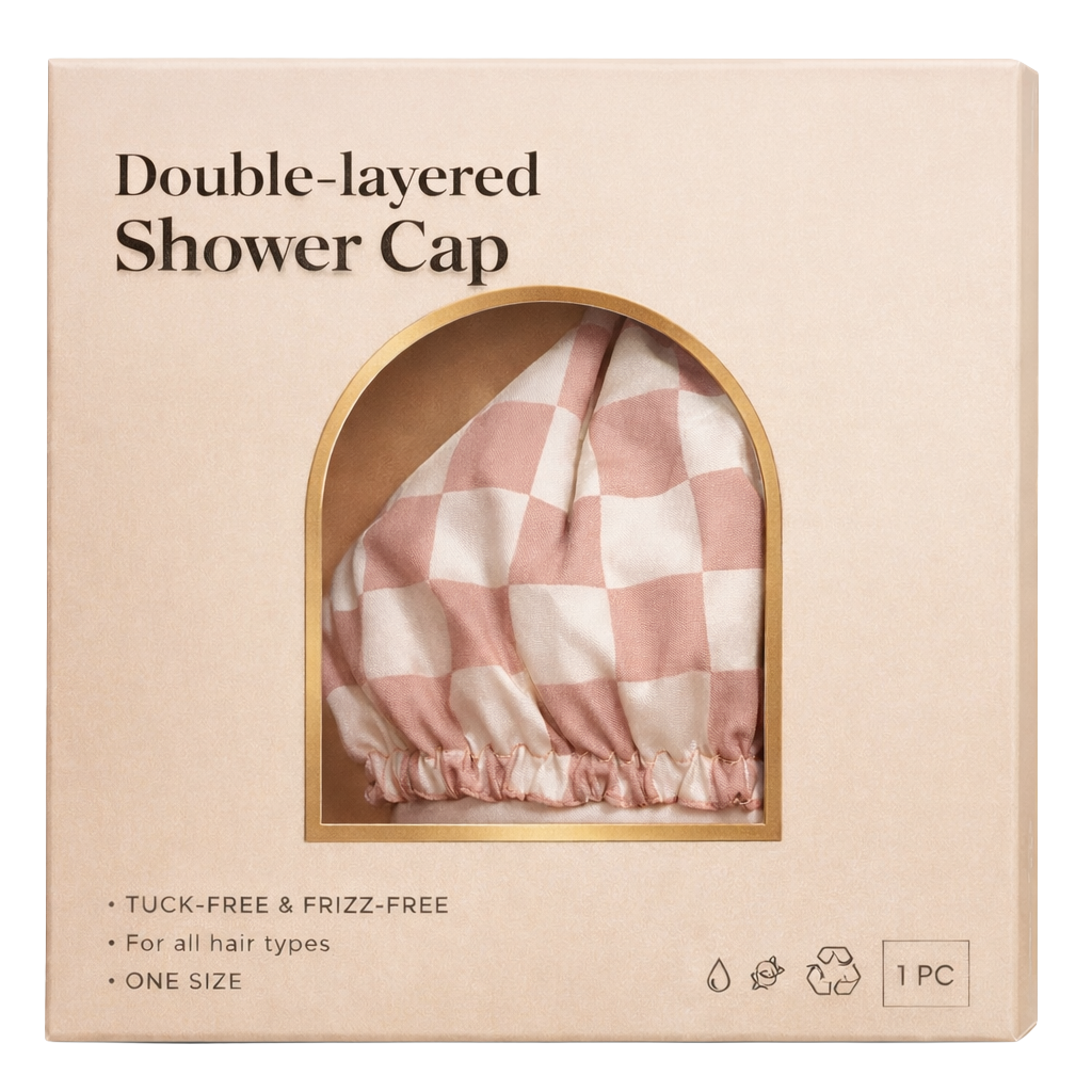 Kalveria® Double-layered Shower Cap