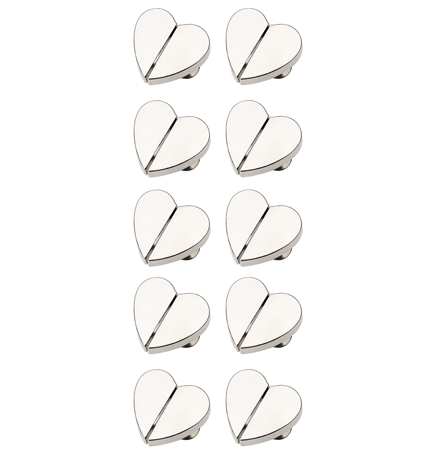 Kalveria® Magnetic Snap Heart-shaped Curtain Buckle