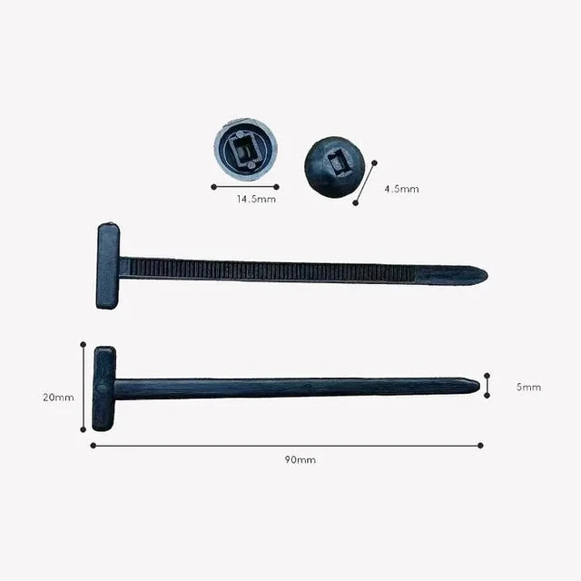 Kalveria® Nylon Universal Quick Fix Tie Buckle