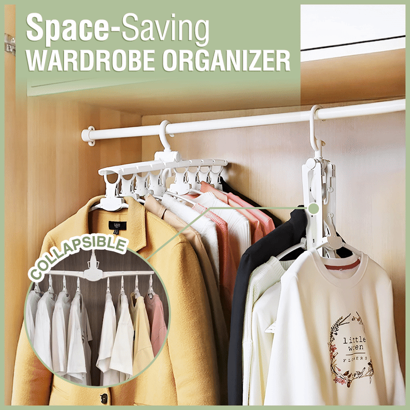Kalveria® Quick-Retrieval Magic Hanger 👕 Ultimate Space-Saving & Instant Release Organizer