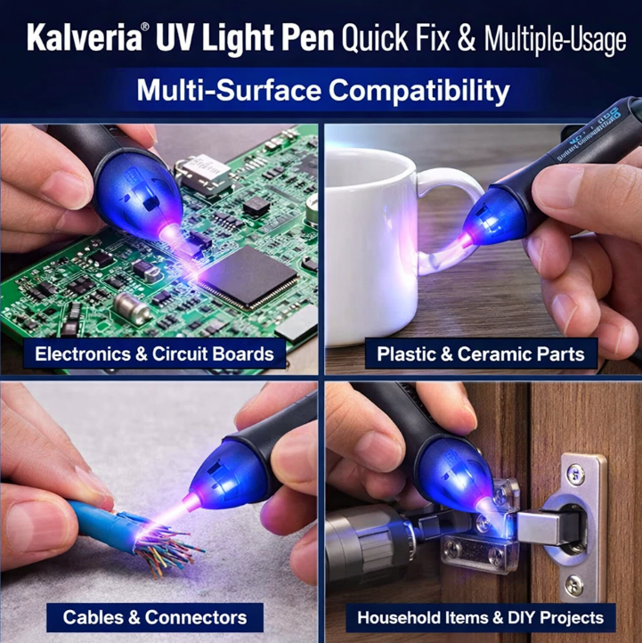 Kalveria® UV Light Pen Quick Fix & Multiple-Usage