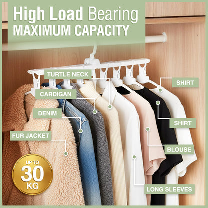 Kalveria® Quick-Retrieval Magic Hanger 👕 Ultimate Space-Saving & Instant Release Organizer