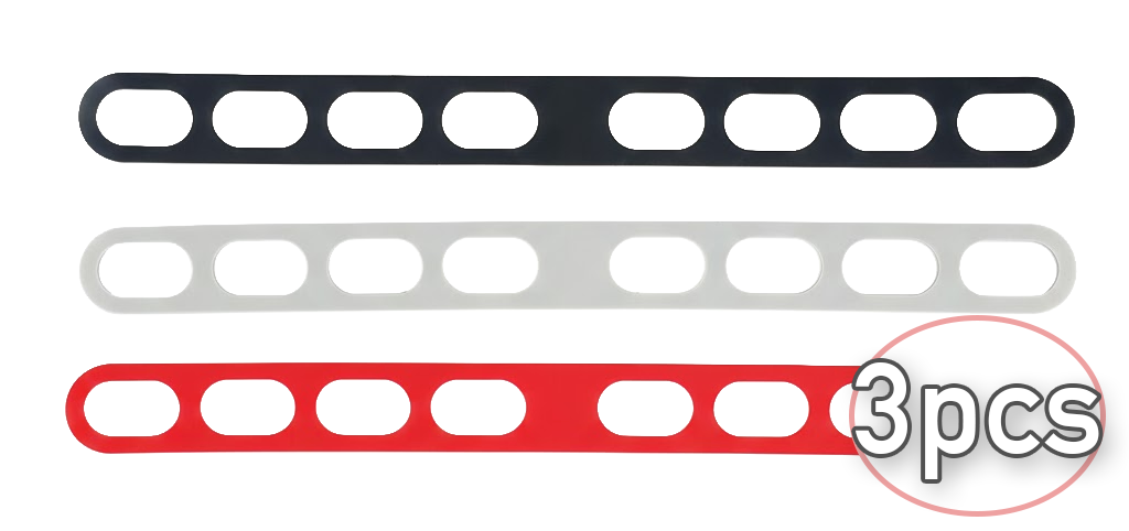 Black & Grey & Red