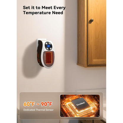 Kalveria® Plug-In Mini Heater Pro
