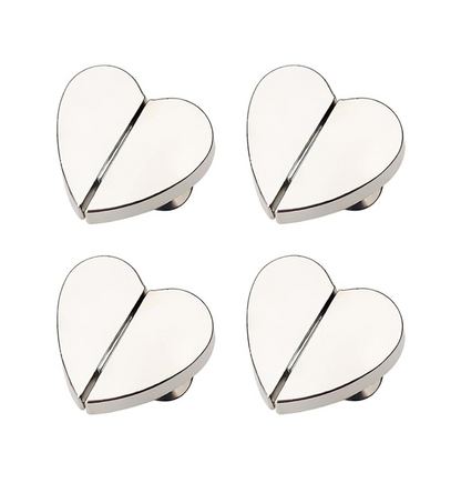 Kalveria® Magnetic Snap Heart-shaped Curtain Buckle
