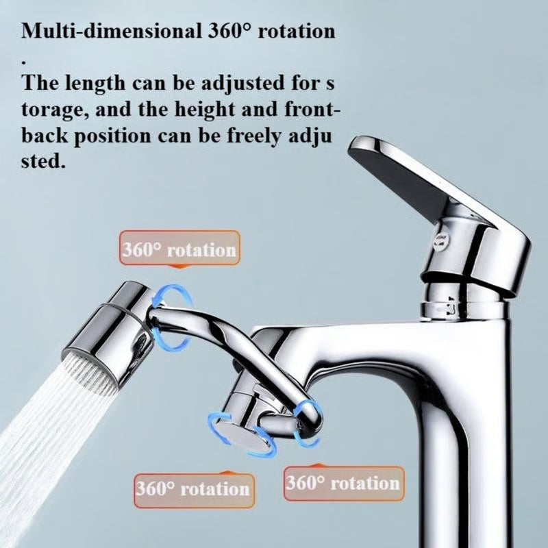 Kalveria® Rotatable Faucet Aerator Extension🚰 For Effortless, All-Angle Control!