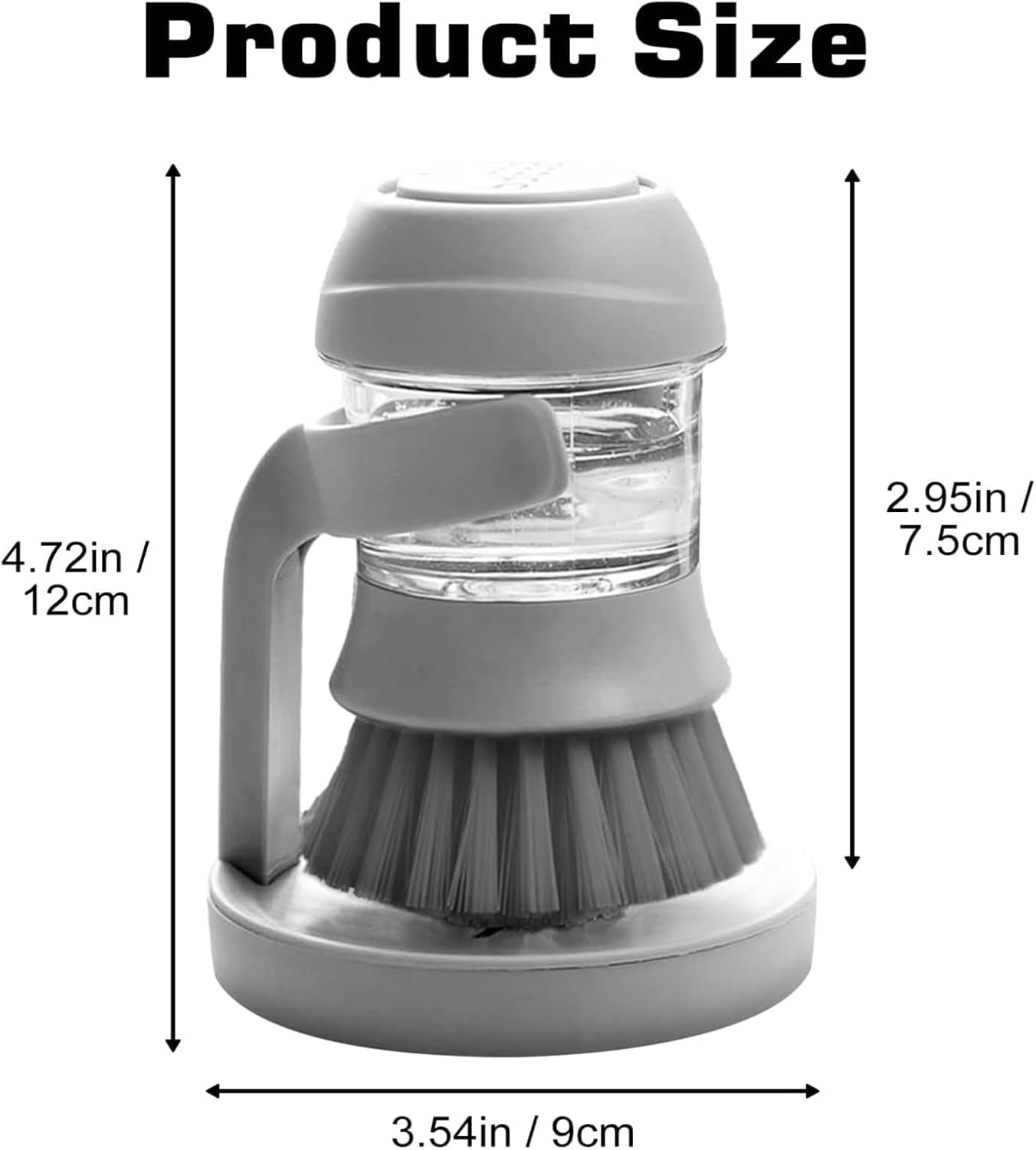 Kalveria® Dish Brush with Soap Dispenser