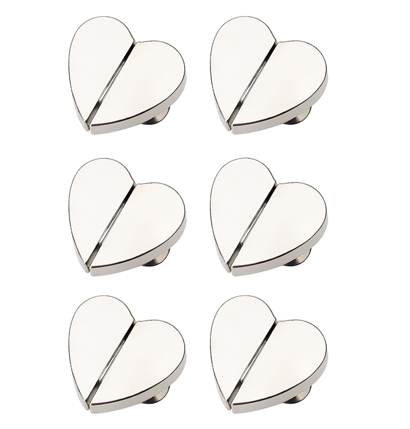 Kalveria® Magnetic Snap Heart-shaped Curtain Buckle