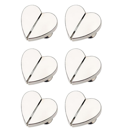 Kalveria® Magnetic Snap Heart-shaped Curtain Buckle
