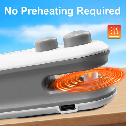 Kalveria® Rechargeable Chip Bag Sealer with Cutter