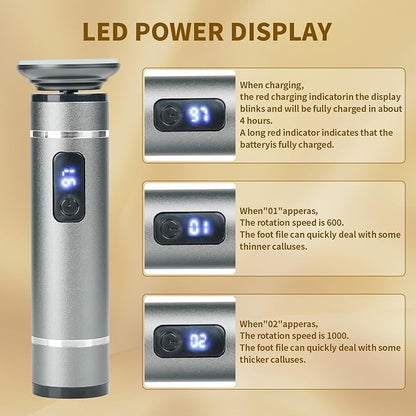 Kalveria® Electric Feet Callus Remover