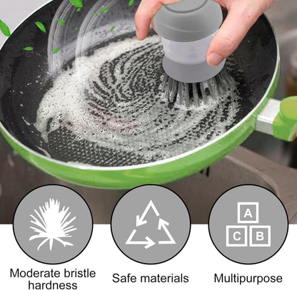 Kalveria® Dish Brush with Soap Dispenser