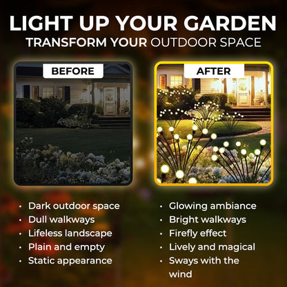 Kalveria® Fireflies Solar Garden Lights