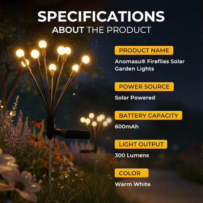 Kalveria® Fireflies Solar Garden Lights