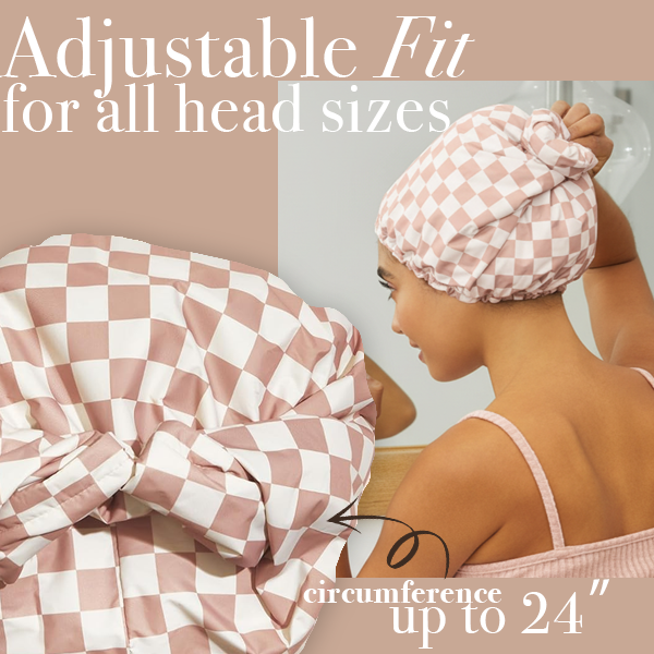 Kalveria® Double-layered Shower Cap