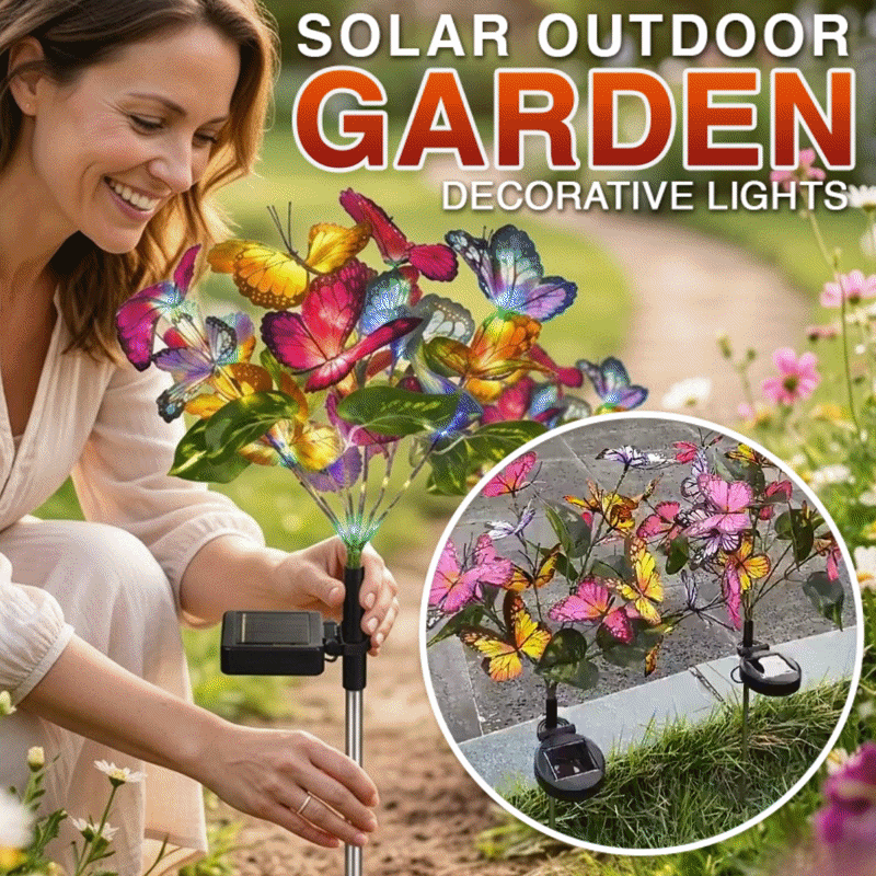 Kalveria® Solar Butterfly Garden Decorative Lights