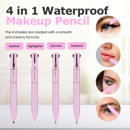 Kalveria® 4 in 1 Waterproof Makeup Pencil