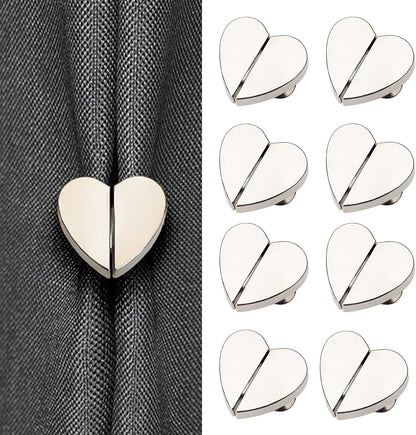 Kalveria® Magnetic Snap Heart-shaped Curtain Buckle
