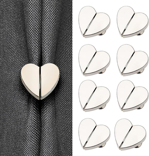 Kalveria® Magnetic Snap Heart-shaped Curtain Buckle