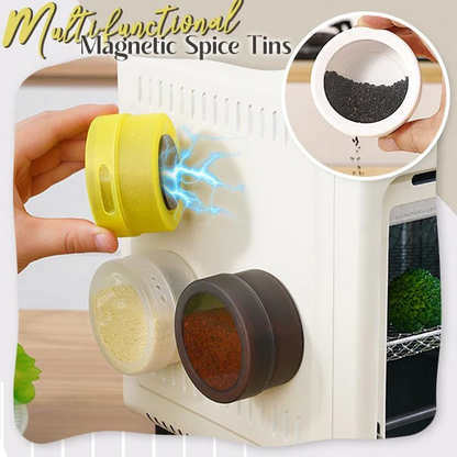 Kalveria® Magnetic Wall-Mounted Spice Jar