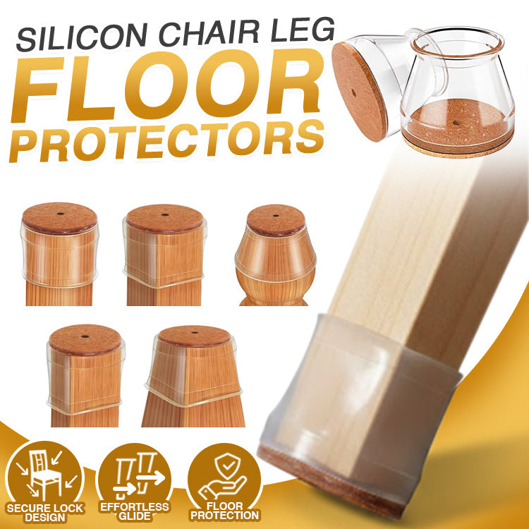 Kalveria® Silicon Chair Leg Floor Protectors Universal Fit