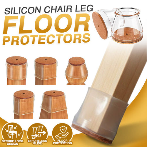 Kalveria® Silicon Chair Leg Floor Protectors Universal Fit