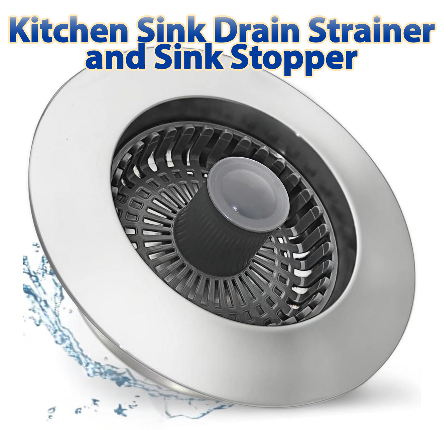 Kalveria® Kitchen Sink Drain Strainer and Stopper