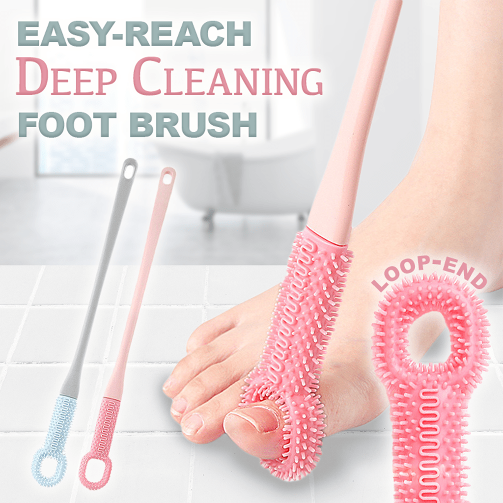 Kalveria® Easy-Reach Deep Cleaning Foot Brush