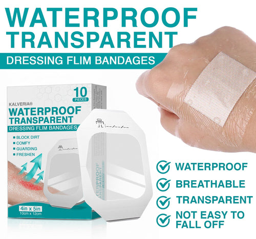 Kalveria® Waterproof Transparent Dressing Flim Bandages