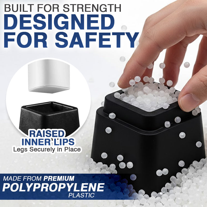 Kalveria® Furniture & Bed Risers Heavy Duty Support