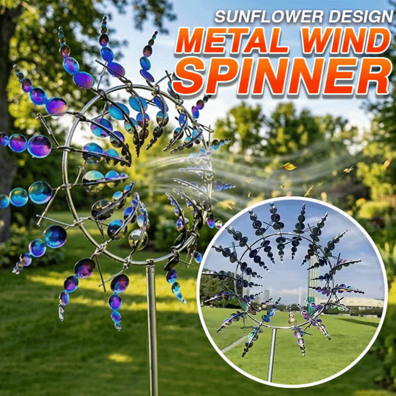 Kalveria® Sunflower Design Wind Spinner
