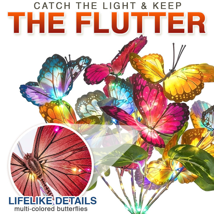 Kalveria® Solar Butterfly Garden Decorative Lights