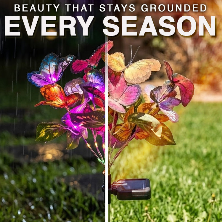 Kalveria® Solar Butterfly Garden Decorative Lights