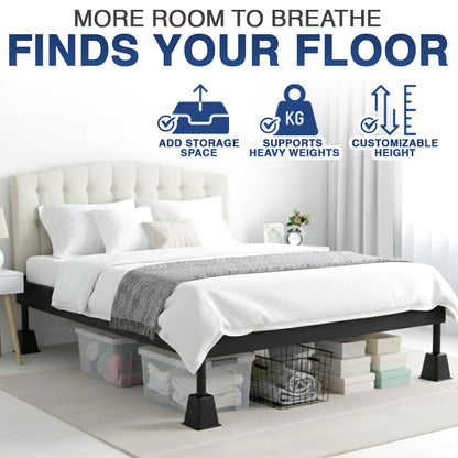 Kalveria® Furniture & Bed Risers Heavy Duty Support