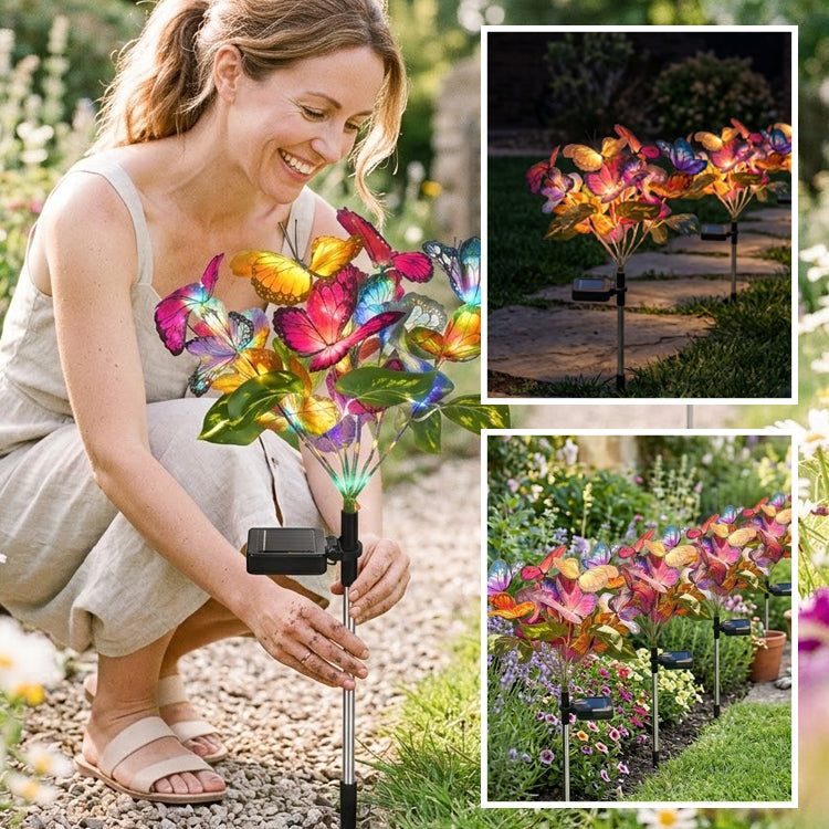 Kalveria® Solar Butterfly Garden Decorative Lights