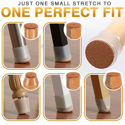 Kalveria® Silicon Chair Leg Floor Protectors Universal Fit