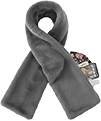 Kalveria® Faux Fur Scarf 𝚠𝚒𝚝𝚑 Secret Zipper Pocket
