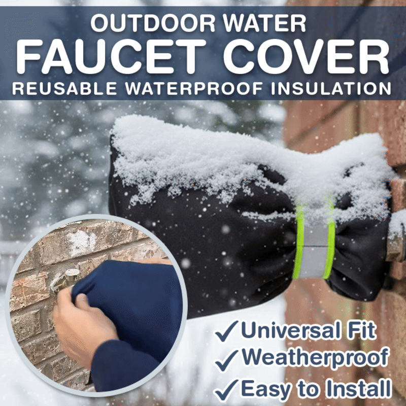 Kalveria® Superior Protection Faucet Cover (𝟲.𝟳" 𝘅 𝟴.𝟯")