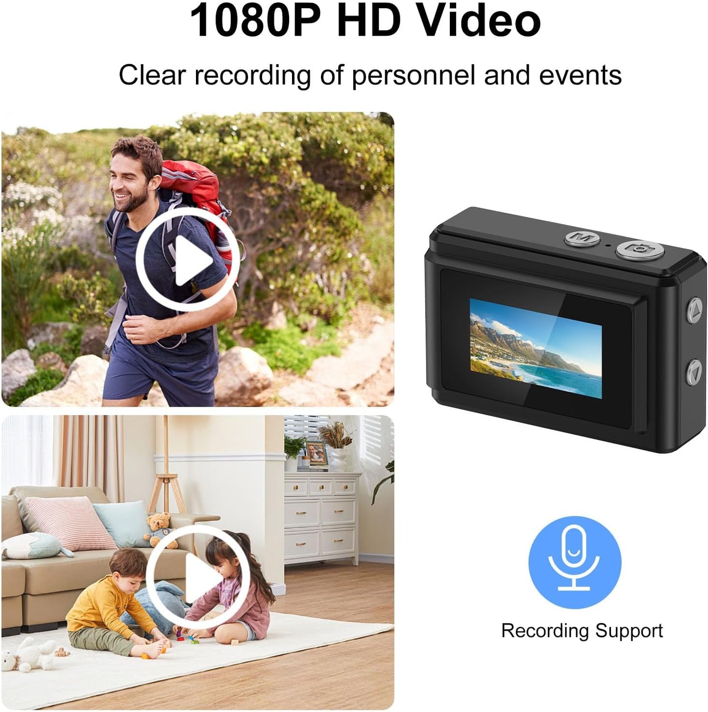 Kalveria® Keychain Mini Camera