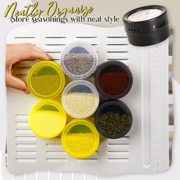 Kalveria® Magnetic Wall-Mounted Spice Jar