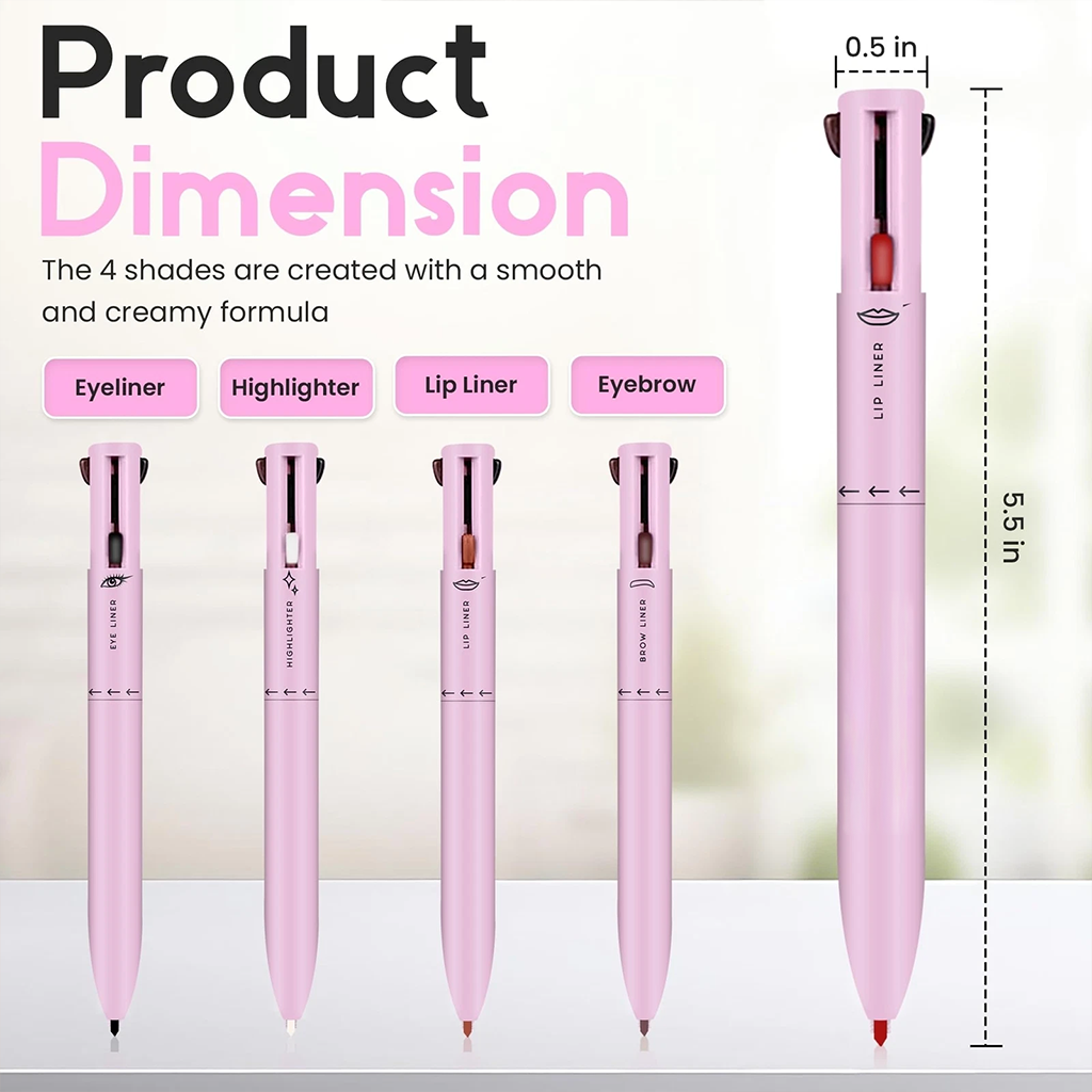 Kalveria® 4 in 1 Waterproof Makeup Pencil