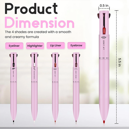 Kalveria® 4 in 1 Waterproof Makeup Pencil