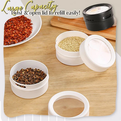 Kalveria® Magnetic Wall-Mounted Spice Jar