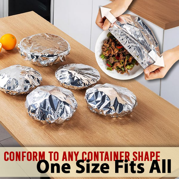 Kalveria® Reusable Heat-Locking Aluminum Foil Food Cover(10/20/50PCS) ❤️