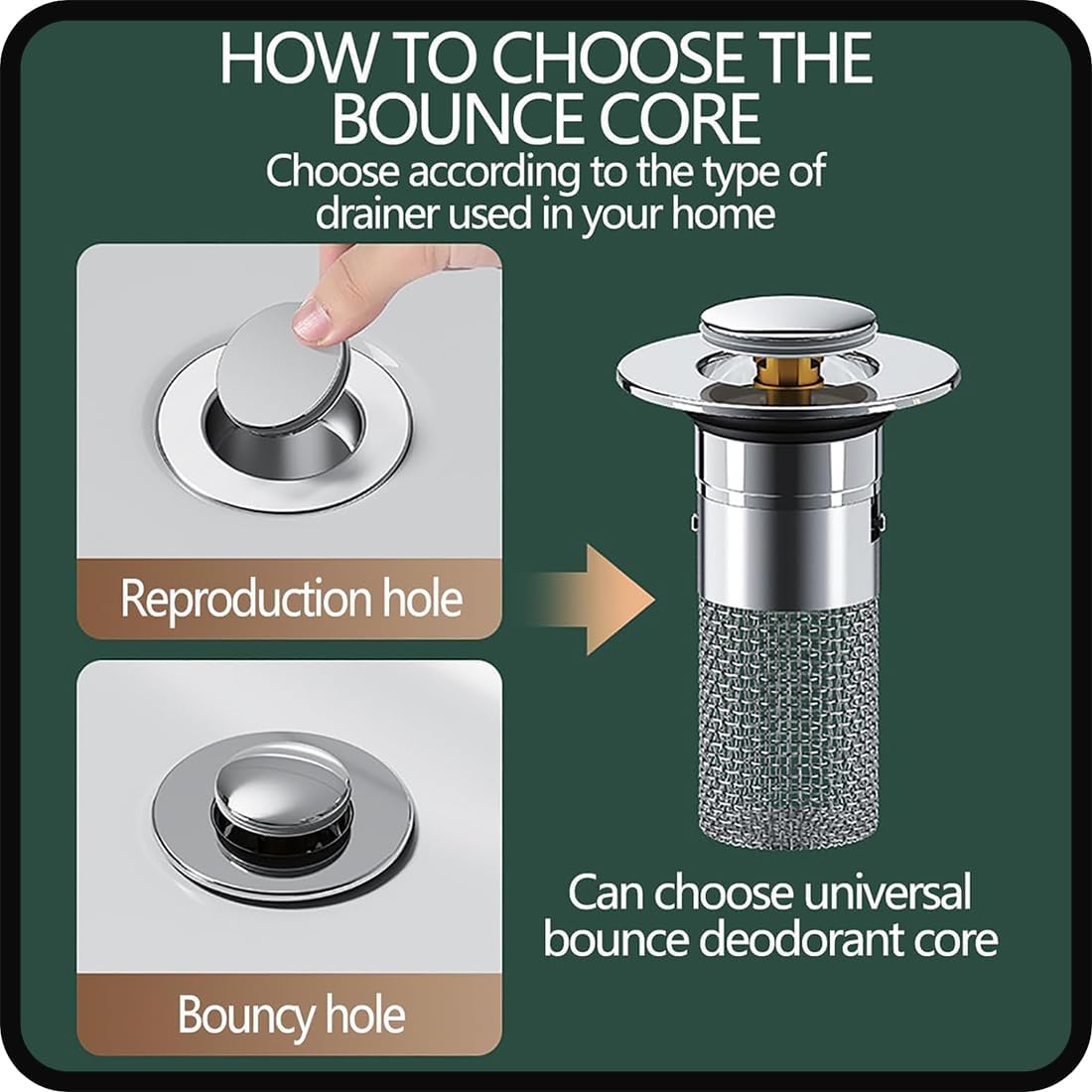 Kalveria® Multipurpose Drain Hair Catcher