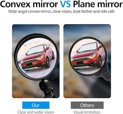 Kalveria® Handlebar Bike Mirrors