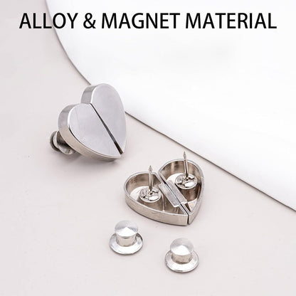Kalveria® Magnetic Snap Heart-shaped Curtain Buckle
