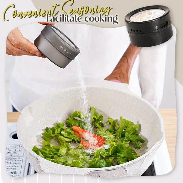 Kalveria® Magnetic Wall-Mounted Spice Jar